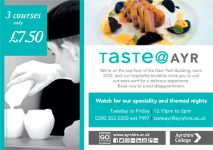 Taste @ Ayr