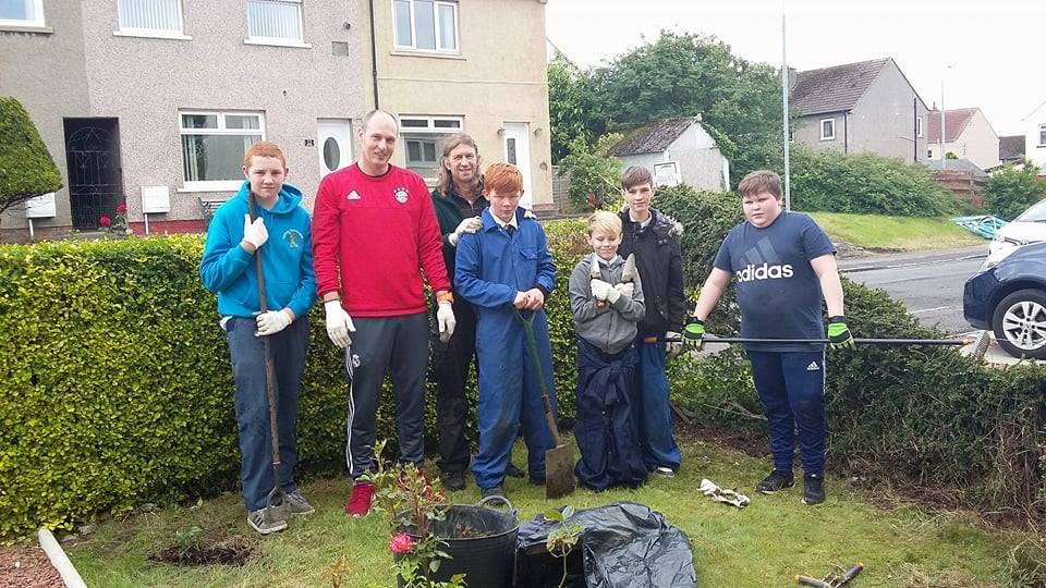 Kyle Academy Pupils Spring Into Action