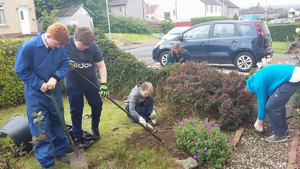 Kyle Academy Pupils Spring Into Action