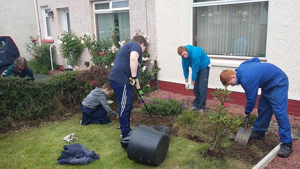 Kyle Academy Pupils Spring Into Action