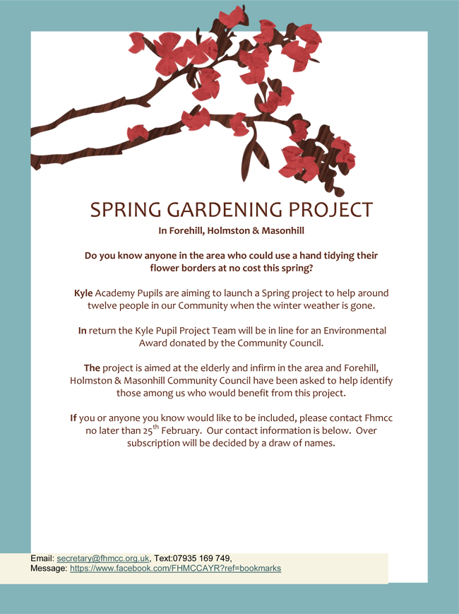 SPRING GARDENING PROJECT